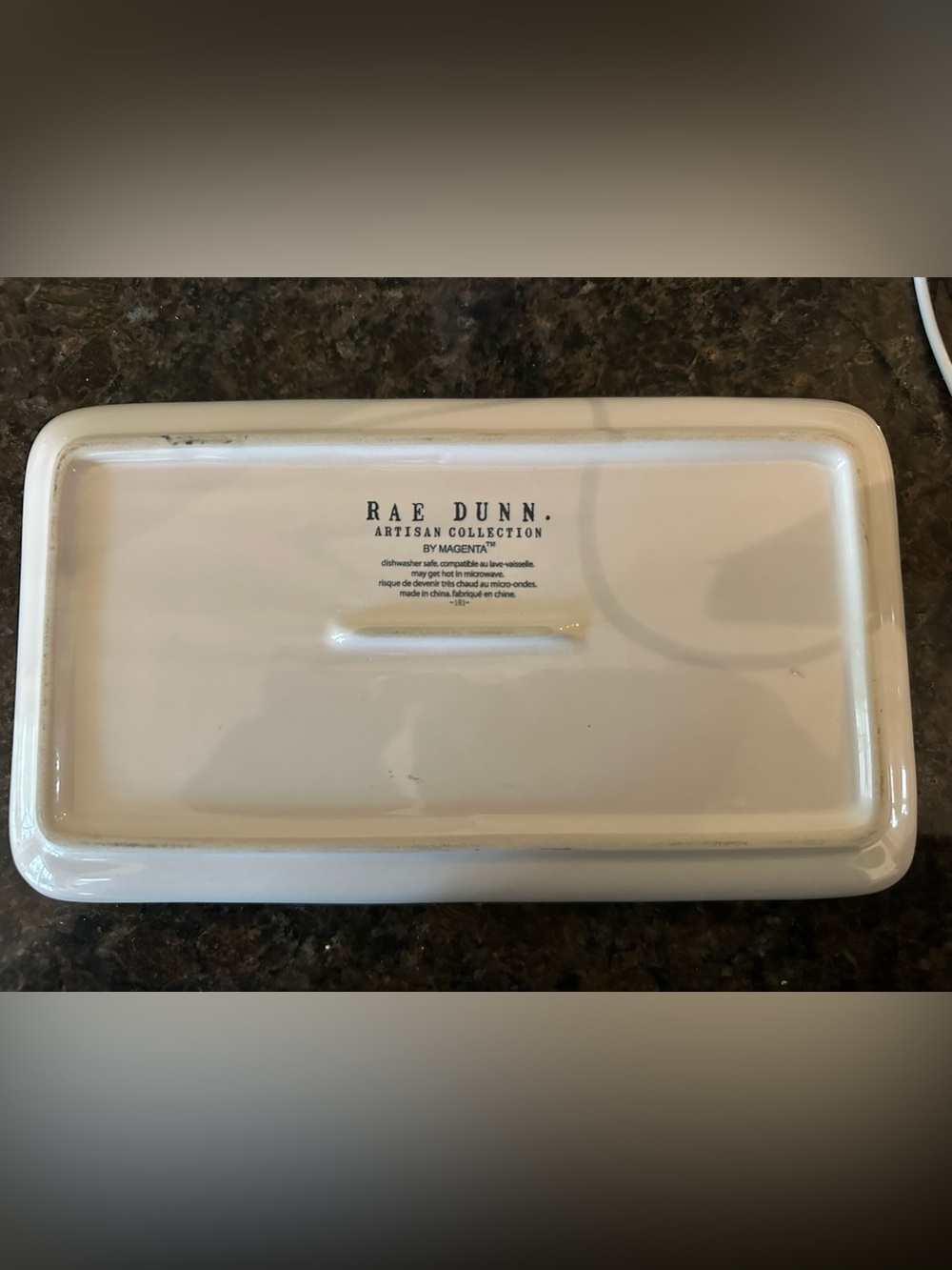 3/$40 Rae Dunn "Be You" Plate - Picture 2 of 3